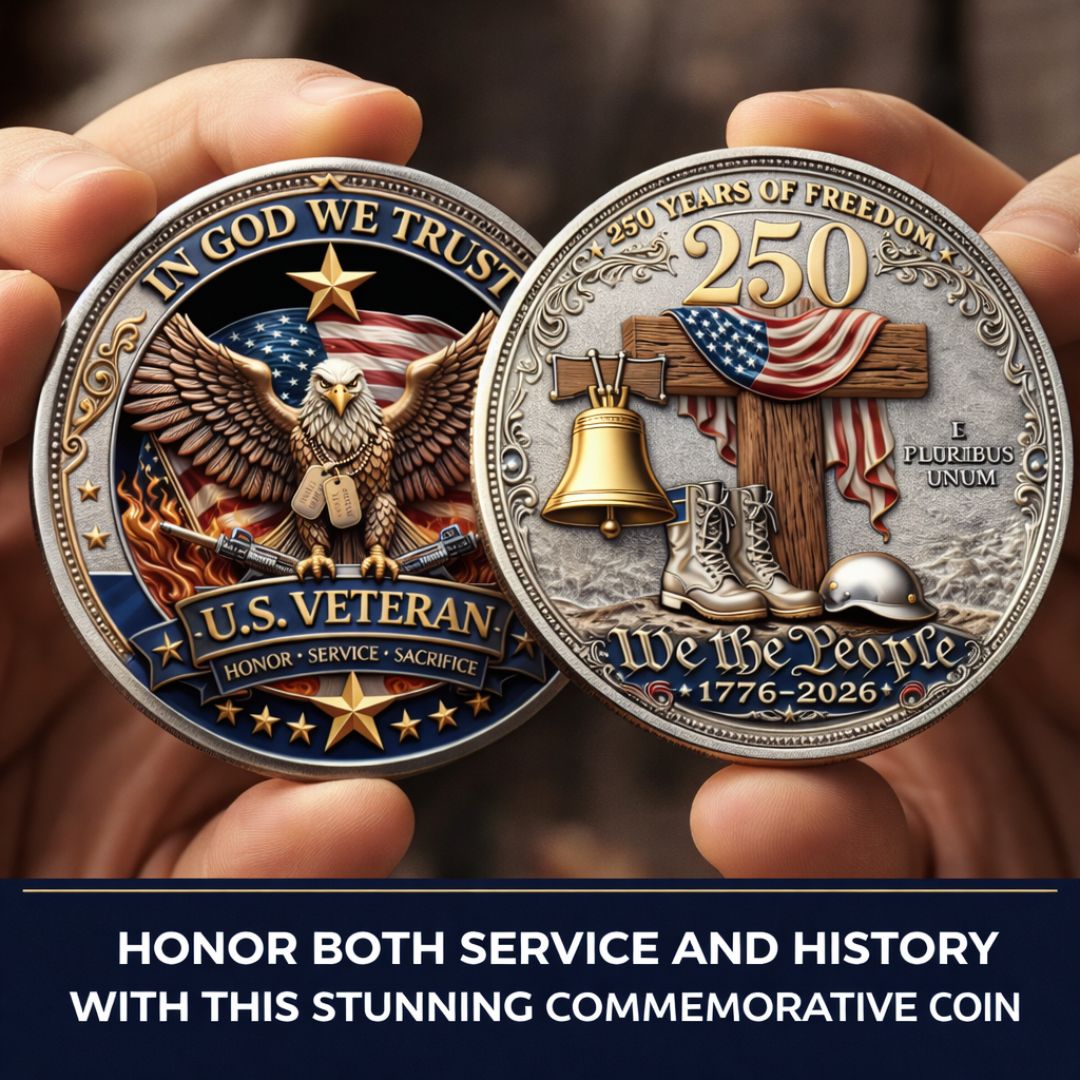 🔥last day 60% off 🔥 honor america’s heroes – 250 years of freedom veteran tribute coin 🔥last day 60% off 🔥 honor america’s heroes – 250 years of freedom veteran tribute coin